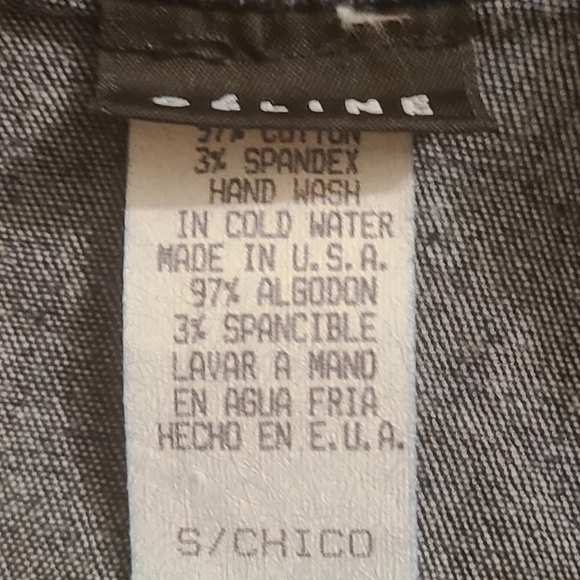 Vintage Sleeveless Denim Dress - Picture 7 of 8